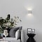 Quickway Imports Modern Decorative Waterproof Aluminum Wall Lamp 10 Watt Cool White 4000K, White Set of 2 QI004492.WT.2 - alternate 3